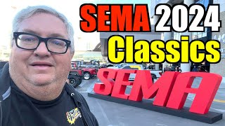 SEMA Show 2024 In Las Vegas  Day Two  Classic Cars [upl. by Caniff]