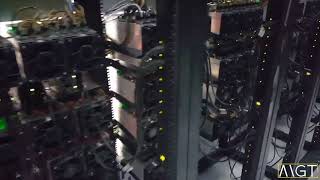 Inside MGT Bitcoin Mining Pod With 389 Bitmain S9s [upl. by Annabelle]