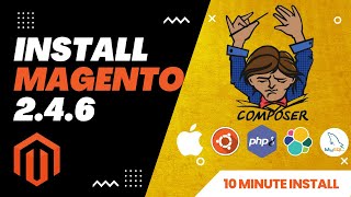 Install Magento 2 with Composer in 10 minutes [upl. by Yrdnal664]