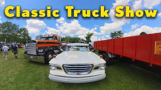 Macungie Truck Show Walkthrough 2024 Relaxing Saturday [upl. by Ahsiak685]