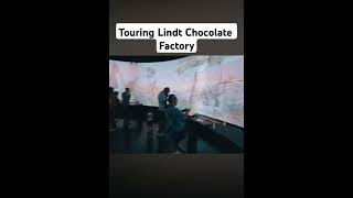 Touring Lindt Chocolate Factory lindt switzerland zurich [upl. by Howund882]