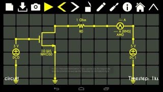 Android Circuit Simulator Circuit Solver [upl. by Naitsirhk]