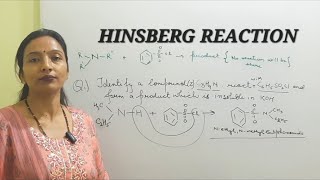 Hinsberg reaction of amines [upl. by Ynalem]