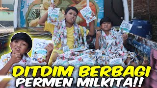 DITDIM BERBAGI DIMAS MINTA AYAH BELI PERMEN SUSU MILKITA PAKAI TRAGA DITDIM JADI SULTAN MILKITA [upl. by Ulick]