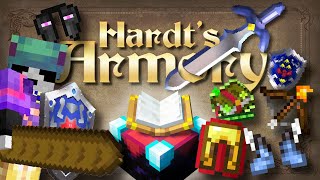 Resource Pack Hardts Armory  Extras  Review Completa en Español [upl. by Patrizio]