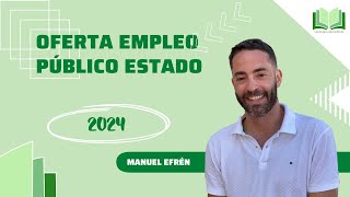 Directo Oferta empleo público Estado 2024 [upl. by Tremain466]