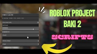 Roblox Project Baki 2 Script  Auto Click Autofarm amp Auto Aim 🚀 [upl. by Sirrah]