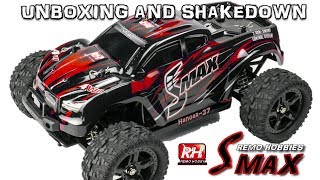 REMO HOBBY SMAX  UNBOXING amp SHAKEDOWN [upl. by Presley126]