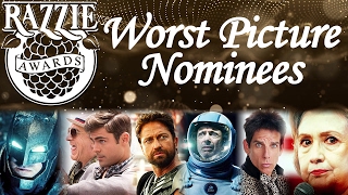 RAZZIES 2017  Worst Picture Nominees Trailer Compilation [upl. by Lowenstein]