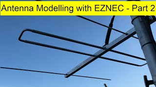 EZNEC Antenna modelling part 2  Opening and exploring Yagis [upl. by Enovahs]