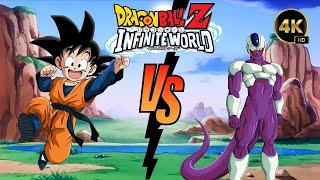 DBZ Infinite World  Goten vs Cooler [upl. by Elias]