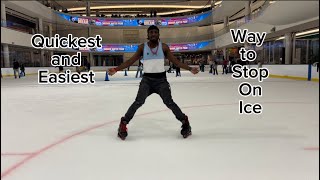 How to do the EASIEST stop on ice [upl. by Evelc938]