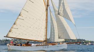 Installing the Capstan  hoisting topsails [upl. by Nilloc]