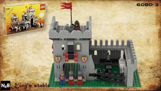 Lego 6080 alternative build 3 instructions  Kings Stable [upl. by Atiraj300]