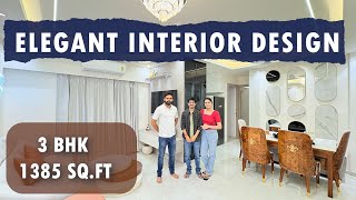 Nirala Estates MOST LUXURIOUS 3BHK Interior Design Revealed [upl. by Anada888]