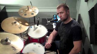 How To Drum  James Brown quotMother Popcornquot Funky Drummer Part 2 [upl. by Nylemaj]