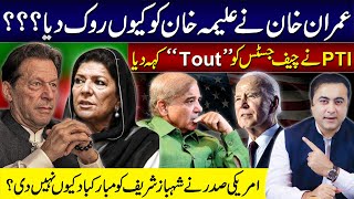 Why Imran Khan STOPPED Aleema Khan  PTI calls chief justice quotToutquot  Mansoor Ali Khan [upl. by Kcirrek436]