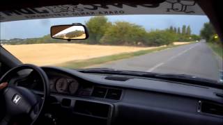 CIVIC B18C  235HP 1800CC TEST ROAD vs M3 [upl. by Hollister]