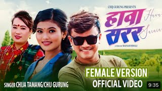 HAWA SARARA  Female version chijgurung  Nepali song ❤️ [upl. by Winifield]