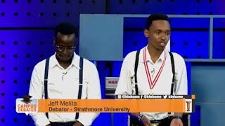 STRATHMORE UNI CROWNED THE CHAMPIONS OF CAMPUS DEBATE SN 2 [upl. by Peterman]