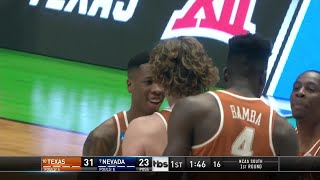 Nevada Wolf Pack vs Texas Longhorns 1st Half Highlights [upl. by Ahsiryt861]