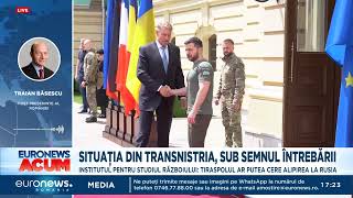 Traian Băsescu ”Nu Transnistria toată Moldova e amenințată de Armata lui Putin” [upl. by Yorel]