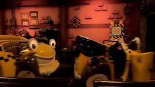 Roger Rabbits Car Toon Spin  5 Minute Wait  090123  Disneyland Resort [upl. by Ahsilet]