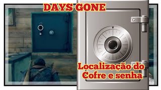 DAYS GONE  localização do cofre [upl. by Oberheim]