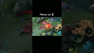 Flicker ult 🗿mobilelegends terizla topglobal [upl. by Wiltshire]