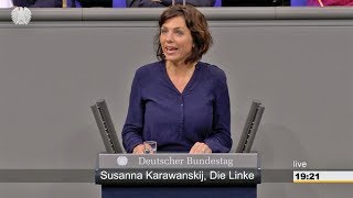 Susanna Karawanskij DIE LINKE Den Osten nicht ständig hinten runterfallen lassen [upl. by Akissej405]