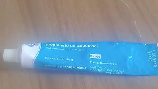 Clobetasol Pomada Milagrosa Pra Psoríase [upl. by Rimahs]