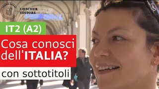 Italiano per stranieri  Cosa conosci dellItalia A2 con sottotitoli [upl. by Colner929]