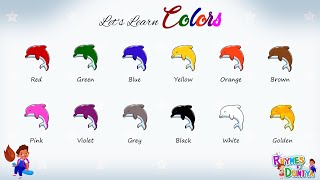 Learn Colors Name In English  Color Videos For Kids  Learn to write colors name for Kids [upl. by Hera27]