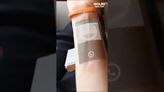 Cicret Bracelet  Transforming your Arm into a Touch Screen cicrettouch armscreentransformation [upl. by Maryn]