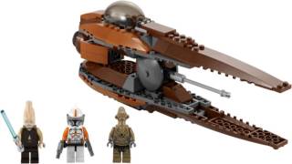 LEGO Star Wars  7959 Geonosian Starfighter Review [upl. by Biddick824]