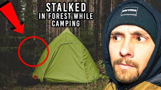 TERRIFYING CAMPING TRIP IN THE FOREST STALKED BY MAN AT NIGHT PINE BARRENS FOREST [upl. by Budge]