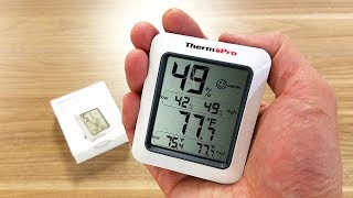 ThermoPro TP50 Digital Hygrometer Unboxing in 4K [upl. by Ymeraj]