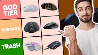 BEST Gaming Mouse Tier List 2024 [upl. by Ardnua197]