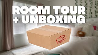 100K PLAY BUTTON UNBOXING  ROOM TOUR [upl. by Hsiri]