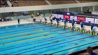 THOMAS CECCON WORLD CUP BERLINO 2023 100 backstroke final 5227 [upl. by Goode321]