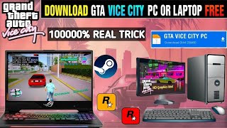 How To Download GTA Vice City Pc  Computer  Download And Install Gta Vice City Latest 2024 [upl. by Milka]