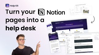 How to Create a SelfService Help Desk with Notion 2 Ways [upl. by Elbertine405]