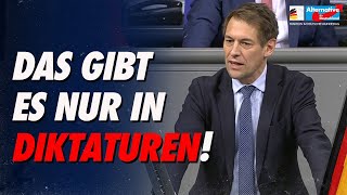 Das gibt es nur in Diktaturen  Dr Götz Frömming  AfDFraktion im Bundestag [upl. by Nodnart]