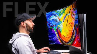 This OLED TV Bends Itself – LG OLED Flex [upl. by Stan971]