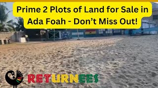 2 Acres of Land at Ada Foah 2  GHANA [upl. by Aztinay580]