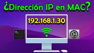 Cómo saber la dirección IP en un MAC [upl. by Nylareg]