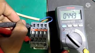 Magnetic Contactor Testing Procedure [upl. by Ermentrude]