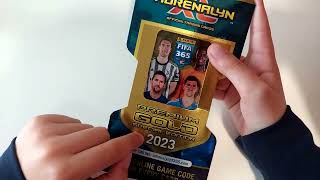 Adrenalyn XL FIFA 365 Premium gold special edition unboxing 2642023 card fifa365 panini [upl. by Spada]