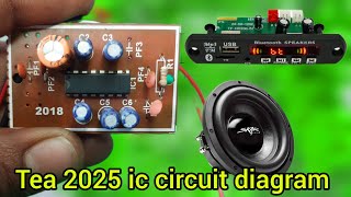 make tea 2025 IC amplifier circuit super baas 😘 [upl. by Nileak]