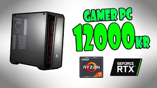 Byg en HIGHEND 1440P GAMER PC til 12000kr AMD Ryzen 7  Geforce RTX [upl. by Ianthe]